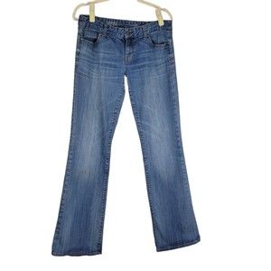 Tommy Hilfiger Women's Jeans Modern Boot Cut Low Rise Distressed Faded 32 x 31